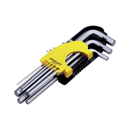 ستانلي - طقم مفاتيح سداسية طويلة - 9 قطع