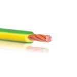 بحرة - سلك تأريض نحاس - مقاس 150 مم - أخضر/أصفر - 450/750 فولت