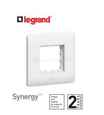 ⁦ليجراند - لوحة ناقل - موديول - 86 × 86 ملم - أبيض⁩ - الصورة ⁦2⁩