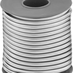 سلك رصاص عازل ، قطره 0.25 بوصة ، طوله 20 قدمًا ، وزن البكرة 5 رطل