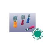 تصفية ي.ي كابل أكسسريس - طرف العزل، 4-6 مم، فاصل أنثى، أصفر، 100 قطعة/باكت