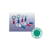 تصفية ي.ي كابل أكسسريس - طرف العزل، 0.5-1.5 مم،  M5، نوع الحلقة، 100 قطعة/باكت