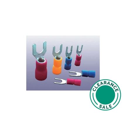 تصفية ي.ي كابل أكسسريس - طرف العزل، 4-6 مم، M4، نوع الشوكة، 100 قطعة/باكت