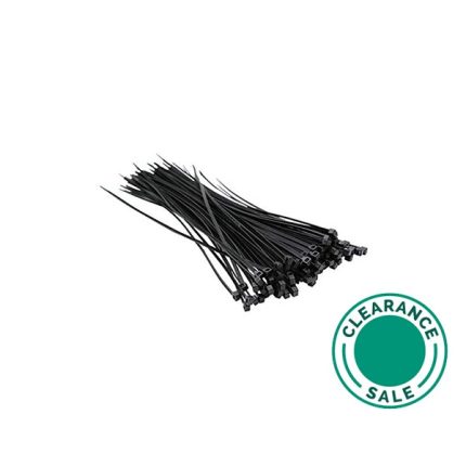 تصفية ي.ي كابل أكسسريس - مربط أسلاك، أسود، 702x10 مم، 100 قطعة/باكت