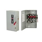 جنرال إليكتريك - مفتاح سلامة 60 أمبير - خطين - 240 فولت - مجهز للفيوز - داخلي