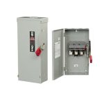 جنرال إليكتريك - مفتاح سلامة 100 أمبير - 6 أقطاب - 600 فولت بدون فيوز - خارجي