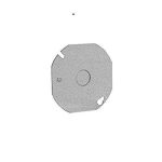 كروس هايندس - غطاء 4 بوصة لعلبة ثماني بفتحة 1/2 بوصة