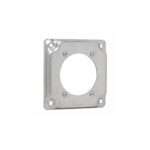 كروس هايندس - غطاء 4 بوصة لعلبة مربع 1/2 بوصة مجهزة لفيش أو مفتاح