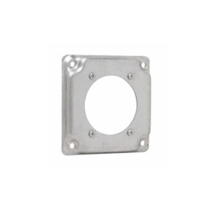 كروس هايندس - غطاء 4 بوصة لعلبة مربع 1/2 بوصة مجهزة لفيش أو مفتاح