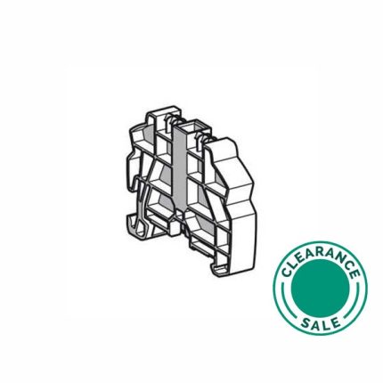 تصفية شنايدر - وقف نهاية، لكتلة الطرفية، 8 ملم، بلاستيك (جديد: NSY.TRAAB36)