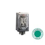 تصفية شنايدر - ريلي قابل للتوصيل، 2 C/O، أسطواني، 10A، 24VAC (جديد: RUMC21B7)