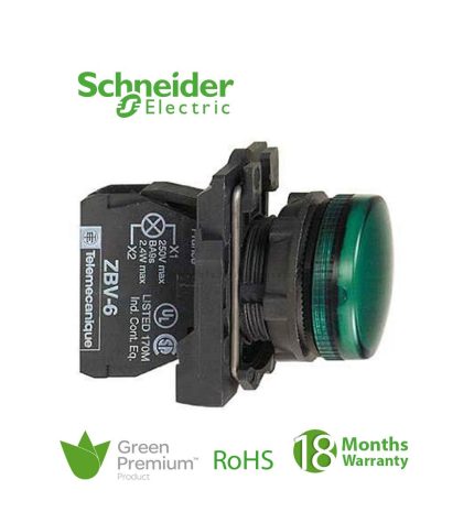 شنايدر - ضوء اشارة - 0.014 أمبير - 110 / 120