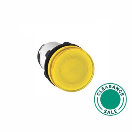 تصفية شنايدر - لمبة بيان، 230V، مباشر، أصفر، BA9