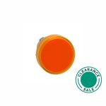 تصفية شنايدر - رأس لمبة بيان، Ø22 مع عدسة سلسة للإضاءة الداخلية LED، برتقالي