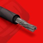 بحرة - سلك 1X4 مم - نحاس Solar Cable Low Voltage - LS0H - لون أسود - المواصفات البريطانية