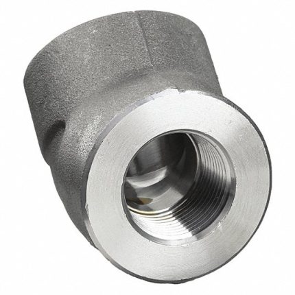 كوع 45 درجة, صلب المرن, 2×2 بوصة, NPT أنثى x NPT أنثى, الفئة 3000