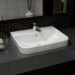 ⁦حوض مغسلة 60 سم - موديل ب راديوس⁩ - الصورة ⁦3⁩