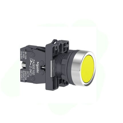 شنايدر - مفتاح ضغط - أصفر