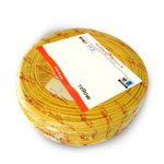 بحرة - سلك كهربائي نحاس - MICA LS0H - المواصفات البريطانية - NYA - مقاس 6 مم - أصفر - 450/750 فولت - 91.44 متر