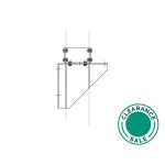 تصفية زوكيني - SC B120 حمالة مع زنبركات (النهوض)