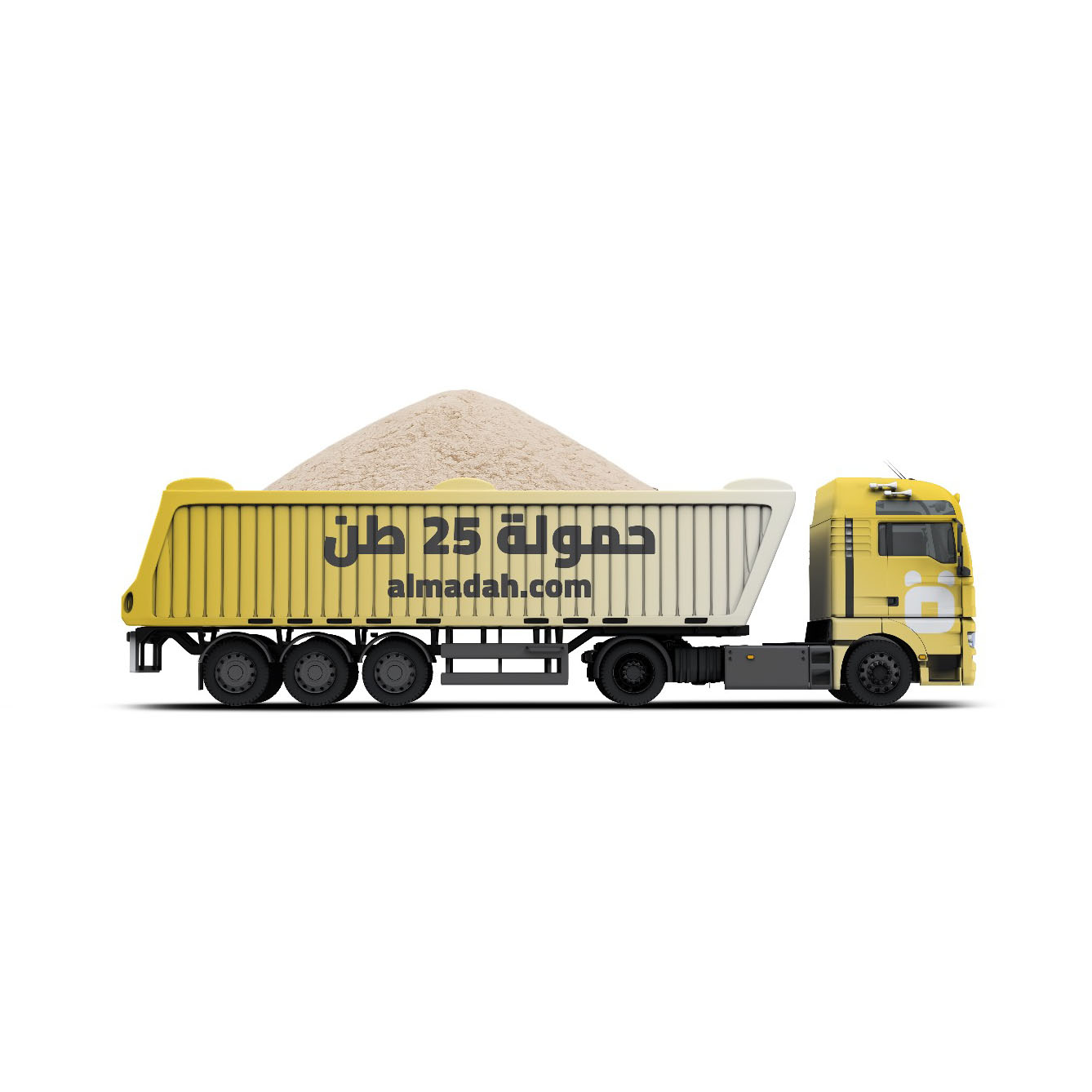 بطحاء تيماء حمولة 25 طن