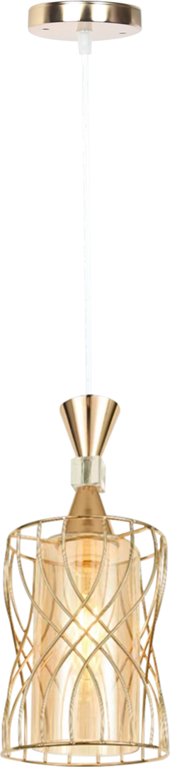 علاقي مودرن مفرد ذهبي E27*1L