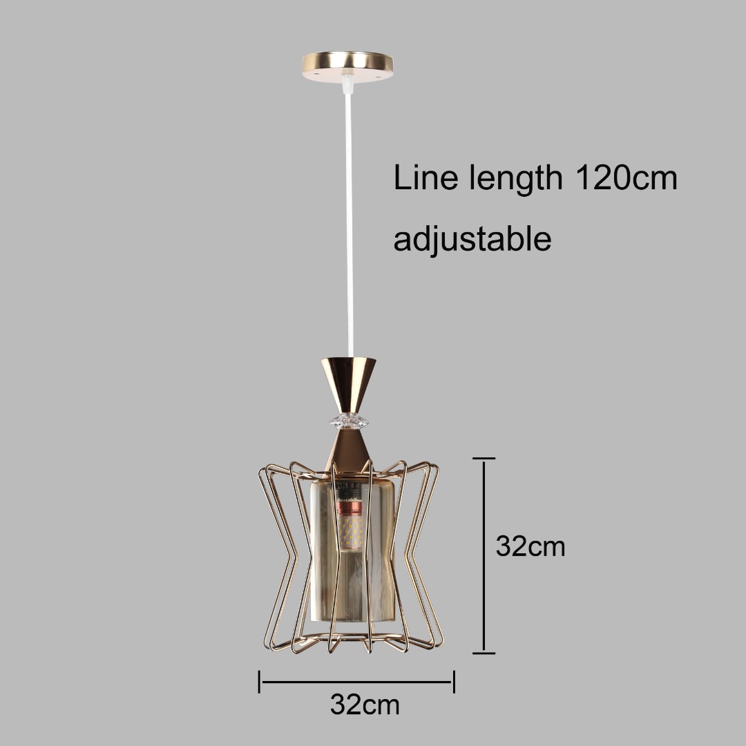 علاقي مفرد ذهبي E27*1L