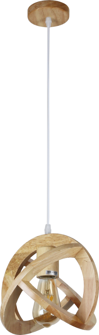 علاقي مفرد 2 متر خشبي E27*1L
