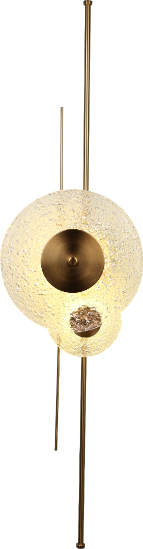 ابليك حائط جداري مودرن زيتي لون الانارة 3اضاءات 12 واط