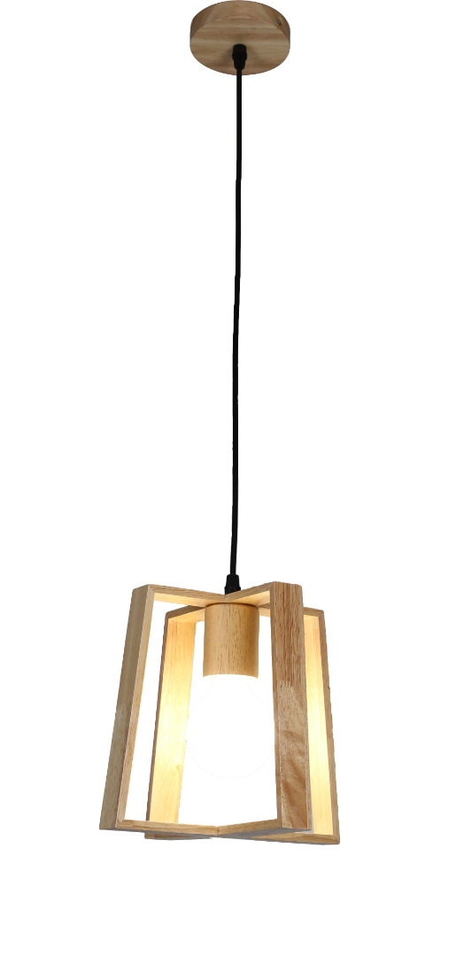 علاقي مفرد خشبي E27*1L