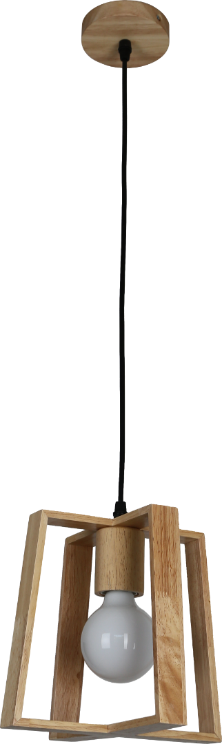 علاقي مفرد خشبي E27*1L