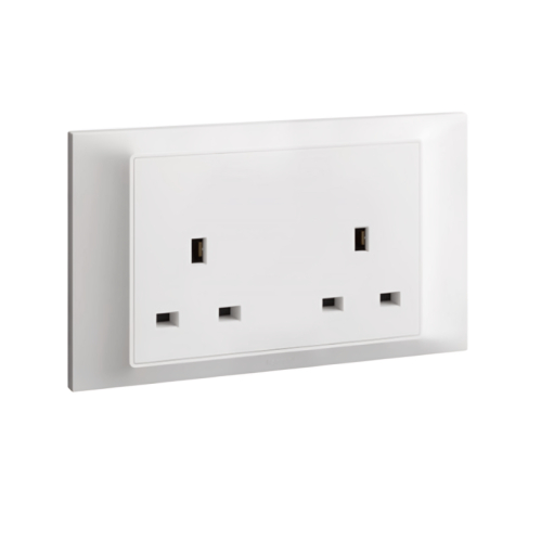 Single 13 amp plug from MK