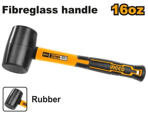 Rubber hammer 450g مطرقة ربر 450 غرام