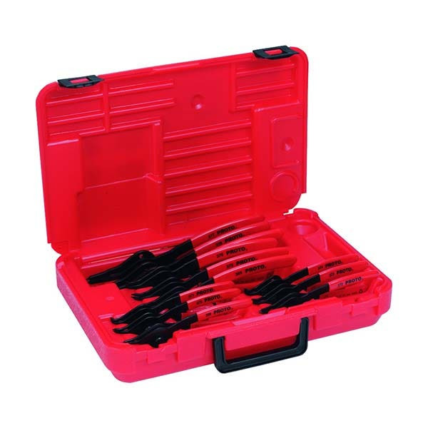 PROTO - Convertible Retaining Ring Pliers Set, 12 Pieces