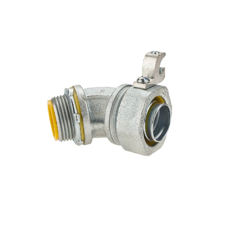 CROUSE HINDS - Liq.Tight 45D Angle Connector Insulated With Alu Lug MI 1,