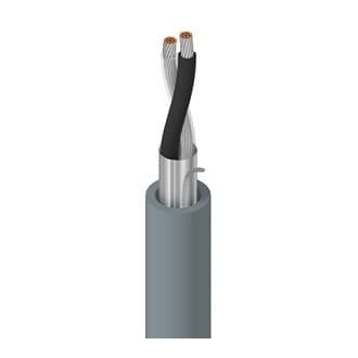 BELDEN-Control Cable - AWG 18- 2 pair- TCU/PP/FS/LSZH-Gray