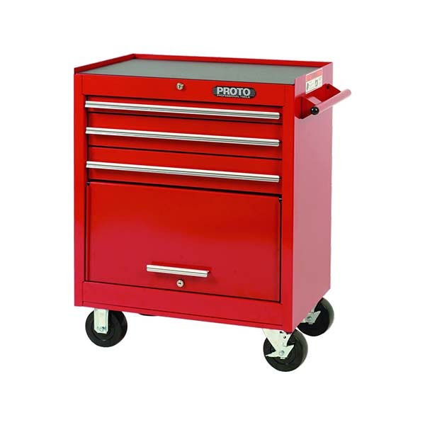 PROTO - 27" Top Chest with Drop Front, 10 Drawer, Red