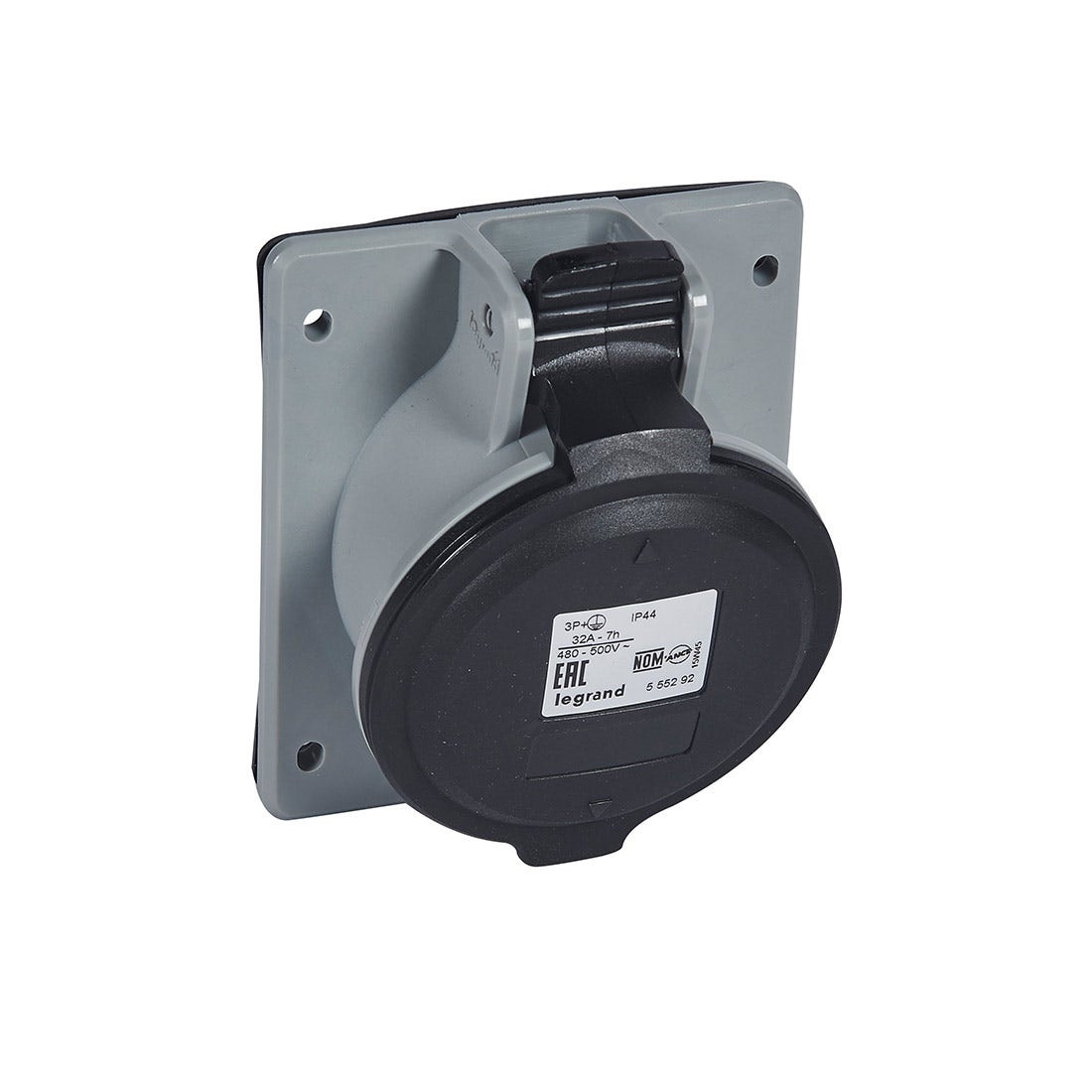 ليجراند - فيش صناعي 32A 4P+E 480/500V على الجدار IP44, P17