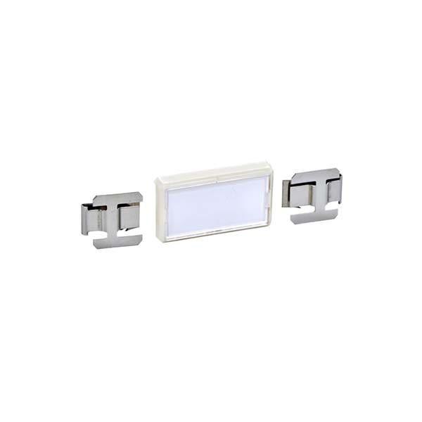 SCHNEIDER - Clip-On Label, 18x35, Set of 12