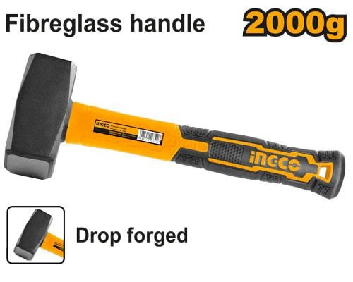 Innovated drop-forged hammer head 2000g مطرقة يد فايبر 2000 جرام