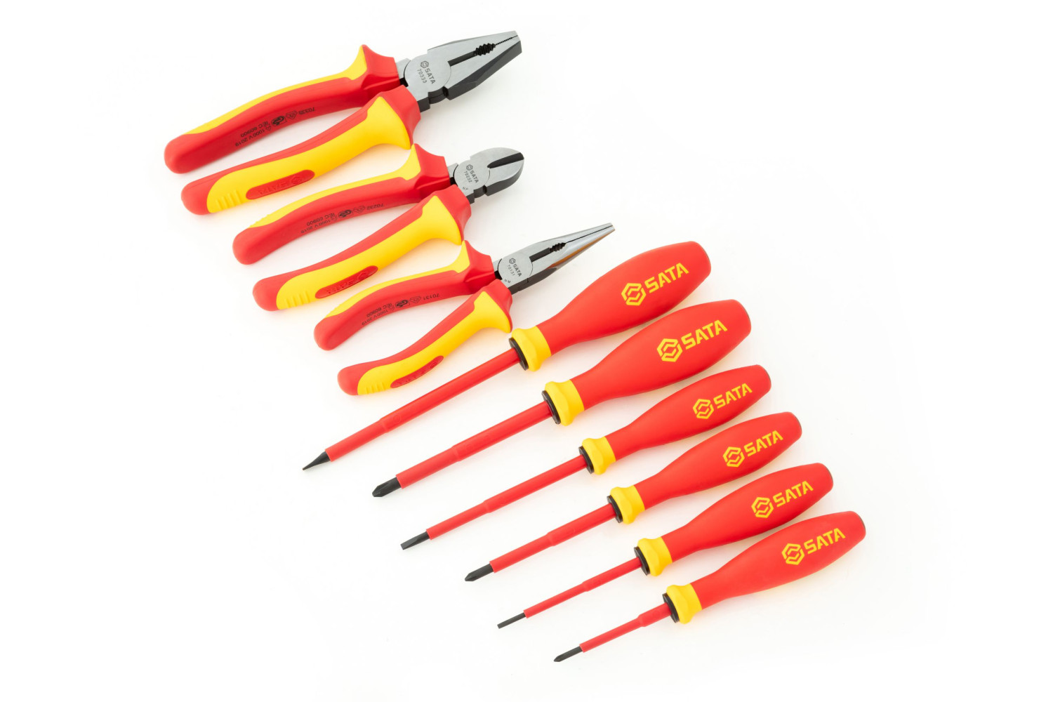 SATA, 9Pc. VDE Insulated Tool Set