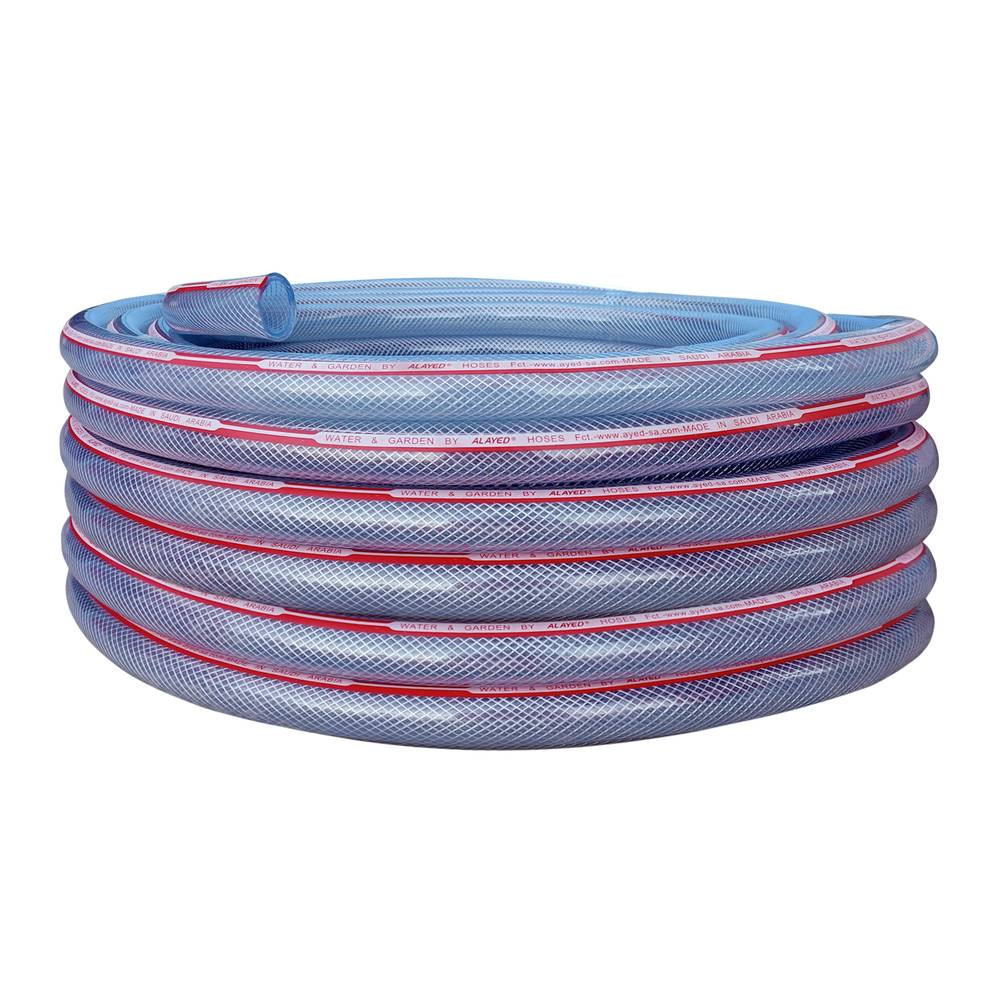 Clear Hose with Polyster Yarn - 50meter - 1inch