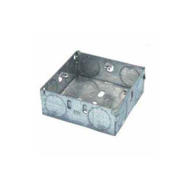 ITCC - Steel Switch Box 3''x3''x35mm, 1mm, with Adjustable Lug & Brass Terminal