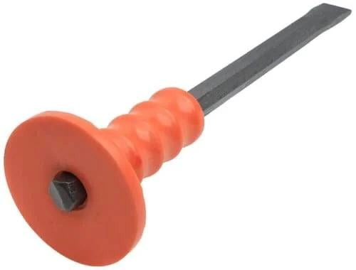 OSCO- Rubber Handle Flat Chisel- 16x300-10265
