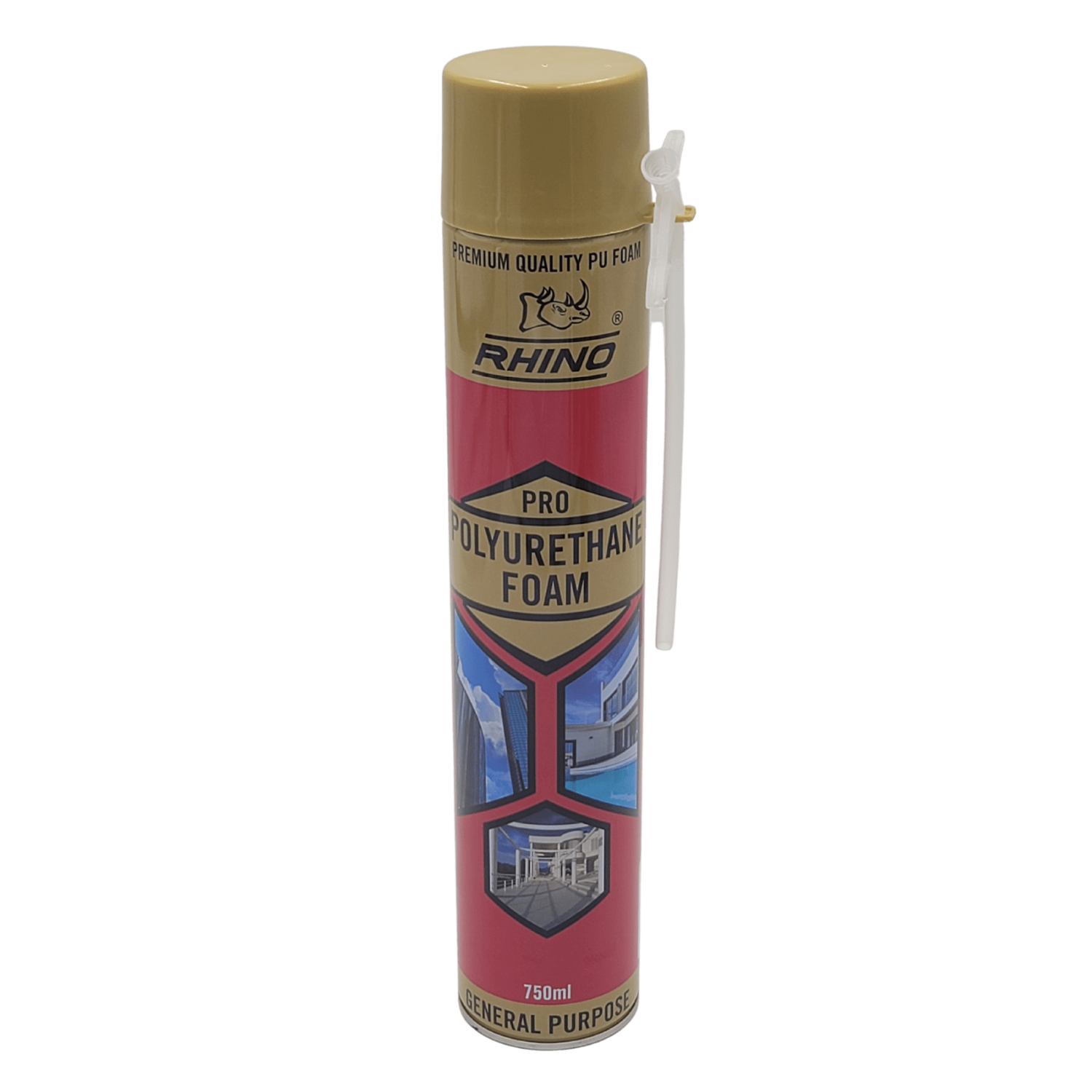 RHINO, PU Foam MultiPurpose 750ML