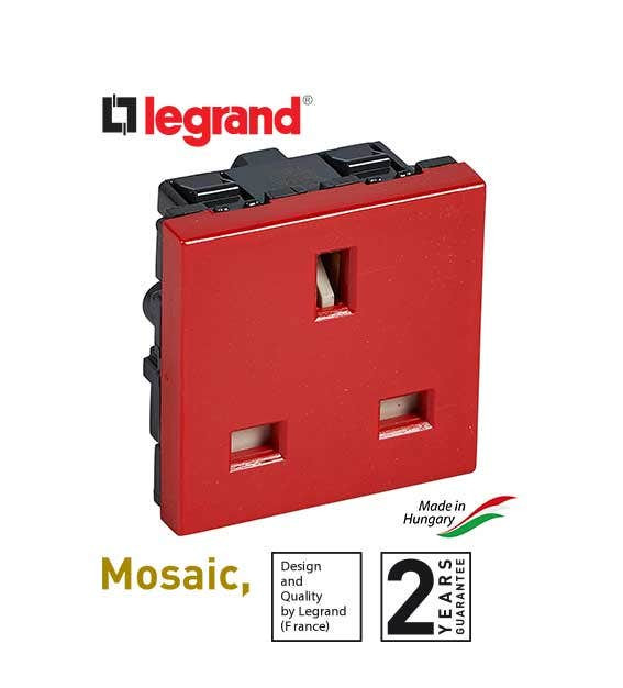 LEGRAND - Single Socket 2Mod BS Dedicated