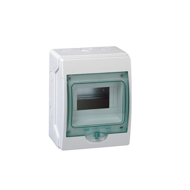 SCHNEIDER - Enclosure Mini 1x6 Module, Surface, Curved Door, IP 65