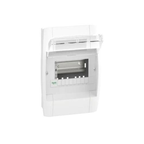 Schneider Single-Row Electrical Distribution Panel - 8 Lines - 100 Amps - DSP1ROW8 - Single Phase