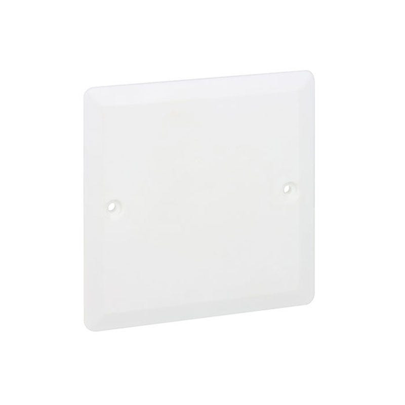 LEGRAND - Universal Batibox Cover, Square, 80x80mm, for 1 Gang Box