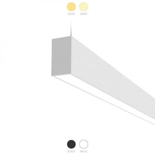 Hanging Linear Lighting - 120 cm - 72 watts - 4000 Kelvin